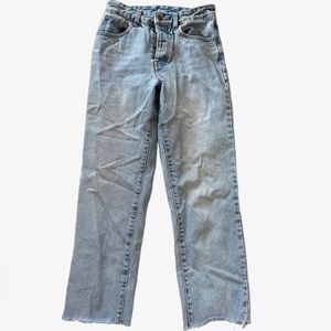 3/4 LENGTH BLUE JEANS